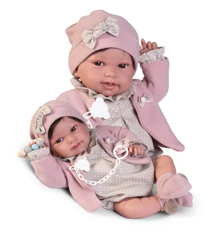 Antonio Juan 33354 PIPA - realistische Babypuppe mit weichem Stoffkörper - 42 cm