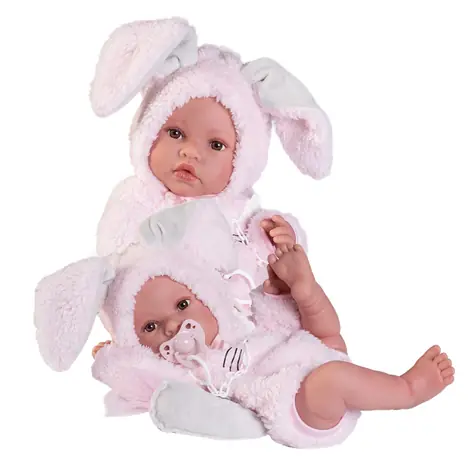 Antonio Juan 50419 ERIKA - realistische Babypuppe mit Vollvinylkörper - 42 cm