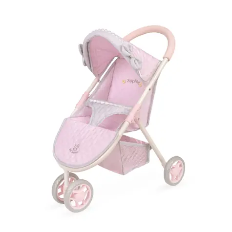 DeCuevas 90275 Sport-Puppenbuggy, dreirädrig Sophie 2025 - 55 cm