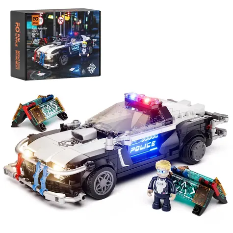 Lumibricks Cyberpunk Neoncity - Patrol / 372 Teile / ab 16 Jahren 