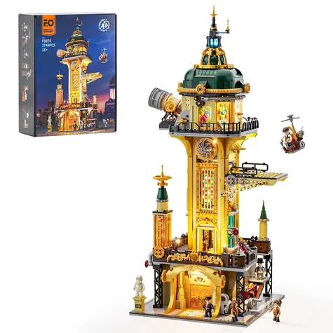 Lumibricks Steampunk-Wachturm / 2744 Teile / ab 16 Jahren 