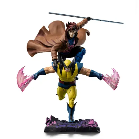 Iron Studios - Gambit & Wolverine - X-Men 97 - Maßstab 1:10