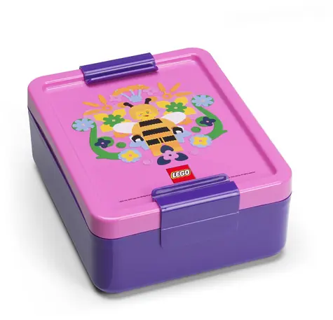 LEGO® Bienen-Snackbox - lila