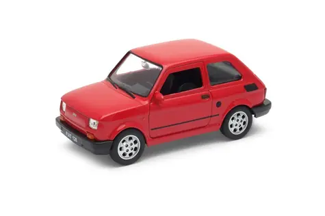 Welly Fiat 126 Kleinkind 1:34 dunkelblau
