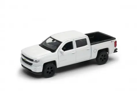 Welly Chevrolet Silverado (2017) 1:34 schwarz
