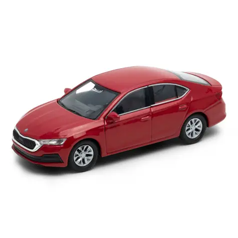 Welly Skoda Octavia (4. Generation) 1:34 rot