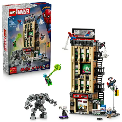 LEGO® MARVEL 76342 Spider-Man vs. Mysterio: Daily Bugle / Anzahl der Teile: 781 / ab 10 Jahren