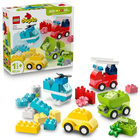 LEGO® DUPLO® 10474 Kreative Fahrzeuge / Anzahl der Teile: 42 / ab 11 Jahren