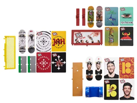 Spin Master Tech Deck Fingerboard 2er-Pack mit Hindernis / ab 6 Jahren