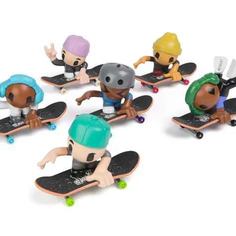Spin Master Tech Deck SK8 Crew Fingerboard mit Figur / ab 5 Jahren