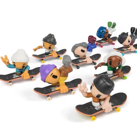 Spin Master Tech Deck SK8 Crew Fingerboard mit Figuren, 2er-Pack / ab 6 Jahren