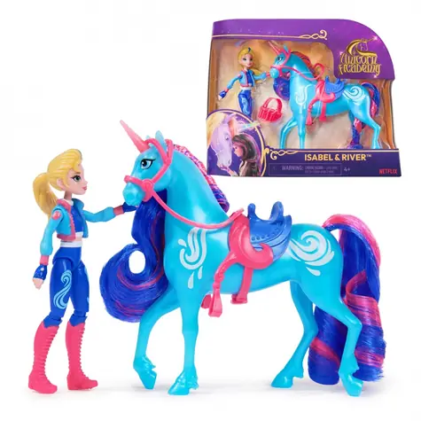 Spin Master Unicorn Academy Spielfiguren 11 cm Isabel und River / ab 4 Jahren