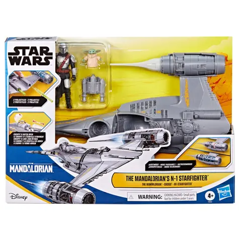 Hasbro Star Wars Mandalorian Fighter N1 und Figur / ab 4 Jahren