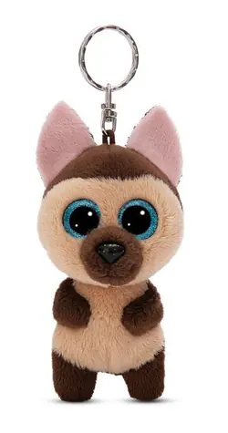 Nici Glubschis Schlüsselanhänger Deutscher Schäferhund Detleff 9 cm / ab 3 Jahren
