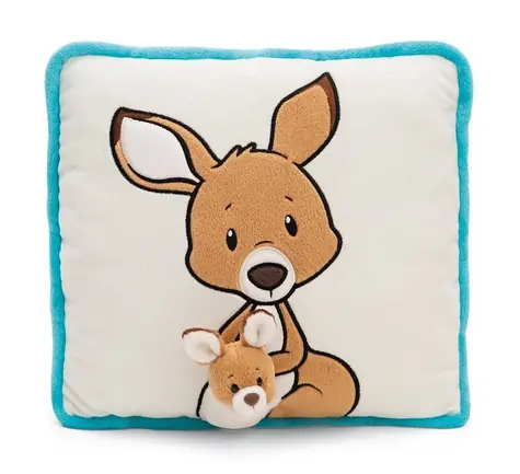 Nici Kissen Koala mit Jungem 7 cm - 30 x 30 cm / Grüne Kollektion / ab 0 Jahren