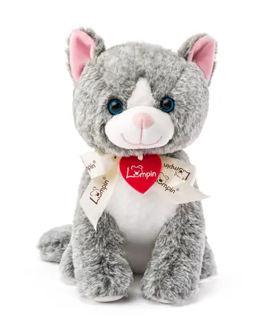 Lumpin Cat Madeleine, dunkelgrau, 25 cm / ab 0 Jahren