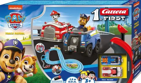 Carrera 63060 FIRST Paw Patrol / Autorennbahn / Streckenlänge 2,9 m / ab 3 Jahren