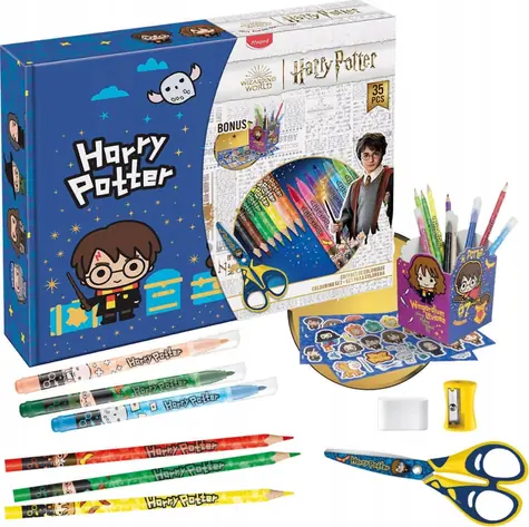 Maped Harry Potter Malset, 29-teilig / ab 3 Jahren