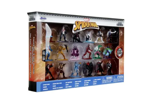Jada MARVEL Spiderman Metall-Sammelfiguren (Nano), 18 Stück / Welle 9 / ab 3 Jahren