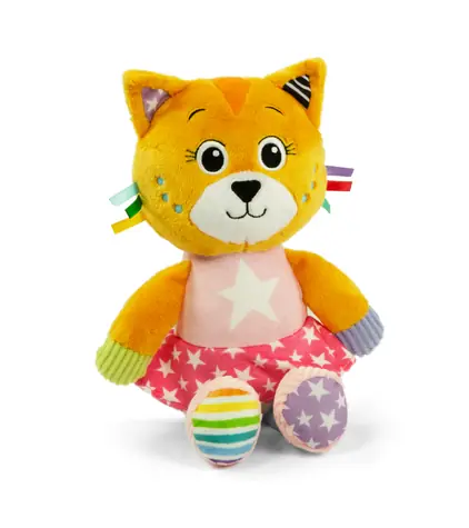 Clementoni BABY Plüschkatze Katka / ab 0 Monaten