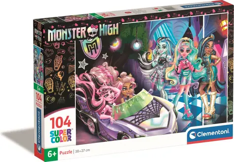 Clementoni PUZZLE Monster High / 104 Teile / ab 6 Jahren