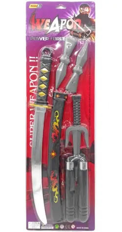 PLEJO Ninja Set / ab 3 Jahren