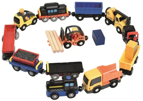 2Kids Toys Eisenbahn-Fahrzeugset / ab 3 Jahren