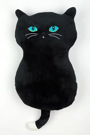 Sleepwell Katze, große Augen, schwarz, 53 cm / ab 0 Monaten