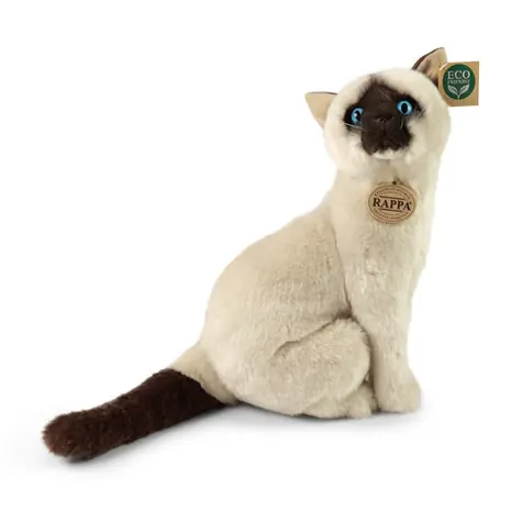 Rappa Plüsch-Siamkatze 30 cm / UMWELTFREUNDLICH / ab 0 Monaten 
