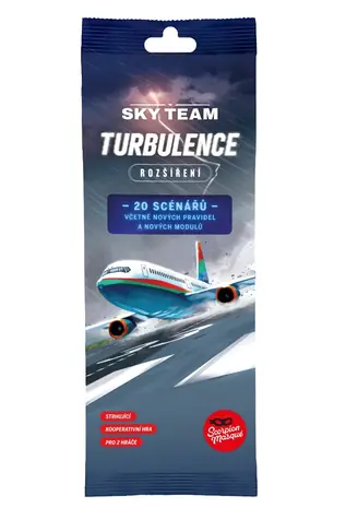 Asmodee Sky Team Turbulence Erweiterung / Spieleranzahl: 2 / Spieldauer: 15-20 Minuten / ab 12 Jahren