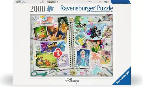 Ravensburger 120015567 Disney: Sammelalbum, 2000 Teile / ab 14 Jahren / Version: International