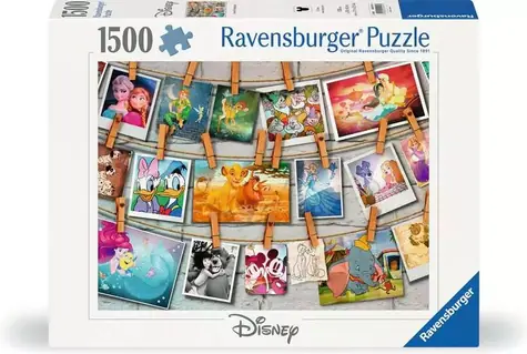 Ravensburger 120015574 Disney: Disney Fotografie, 1500 Teile / ab 14 Jahren / Version: International