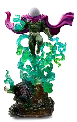Iron Studios Mysterio - Spider-Man gegen Schurken Diorama - Deluxe-Kunstmaßstab 1/10