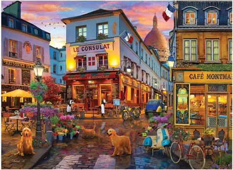 ANATOLIAN Puzzle Café Montmartre / 1000 Teile / ab 14 Jahren