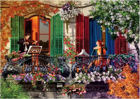 ANATOLISCHES Puzzle-Duett / 1500 Teile / ab 12 Jahren