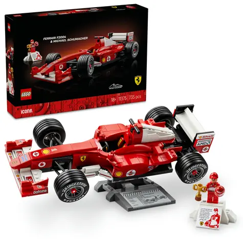 LEGO® Icons 11375 Ferrari F2004 und Michael Schumacher / Anzahl der Teile: 735 / ab 18 Jahren
