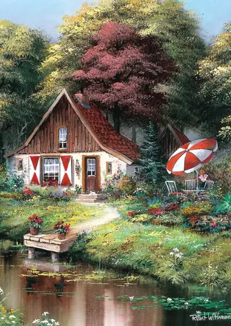Kunstpuzzle 5078 Puzzle Sonntagsfrühstück / 500 Teile / ab 8 Jahren