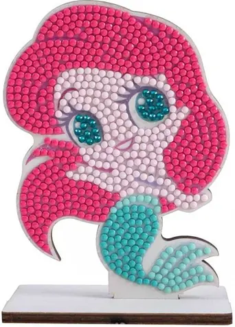 CRYSTAL ART Diamond Painting Prinzessinnen: Ariel