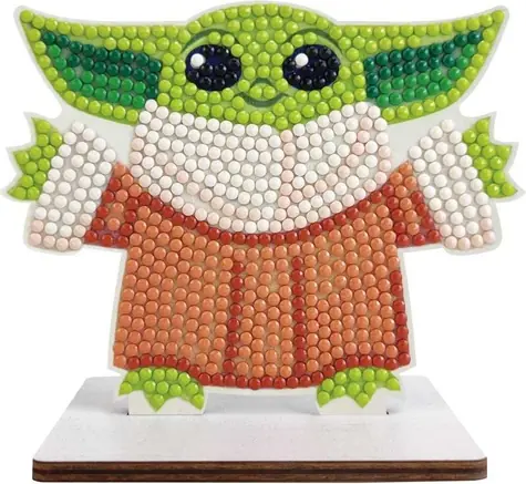 CRYSTAL ART Diamond Painting Star Wars: Grog