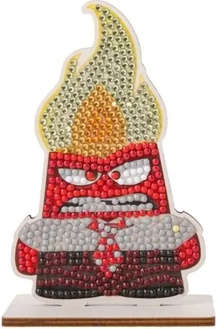 CRYSTAL ART Diamantmalerei In deinem Kopf 2: Wut