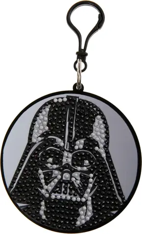 CRYSTAL ART Diamantmalerei Darth Wader Anhänger