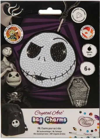 CRYSTAL ART Diamantmalerei Jack Anhänger