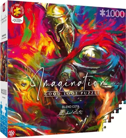 Good Loot Puzzle Imagination: Blend Cota - Illyrischer Krieger / 1000 Teile / ab 16 Jahren