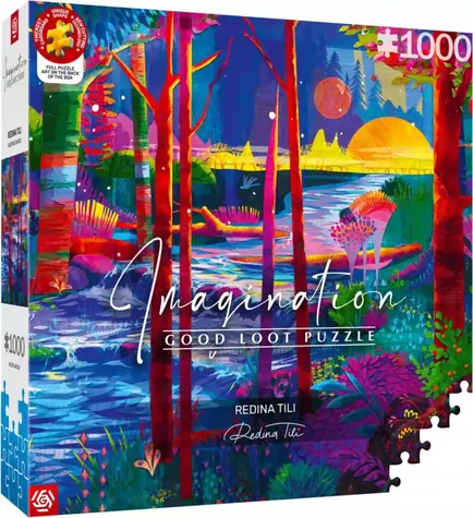 Good Loot Puzzle Fantasie: Redina Tili - Schlafende Riesen / 1000 Teile / ab 16 Jahren