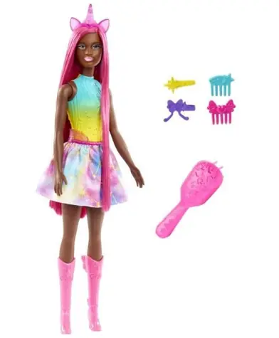 Mattel Barbie Märchenpuppe mit langen Haaren / ab 3 Jahren
