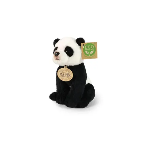 Rappa Plüschpanda, sitzend, 15 cm / UMWELTFREUNDLICH / ab 0 Monaten