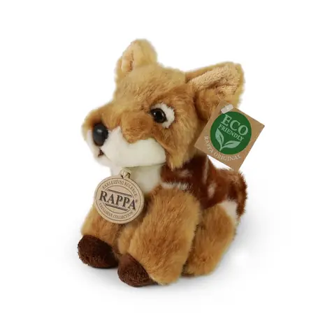 Rappa Plüschtier, Rehkitz, 16 cm / UMWELTFREUNDLICH / ab 0 Monaten