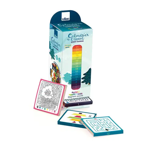 Vilac Adventskalender Magnetpuzzle / ab 3 Jahren