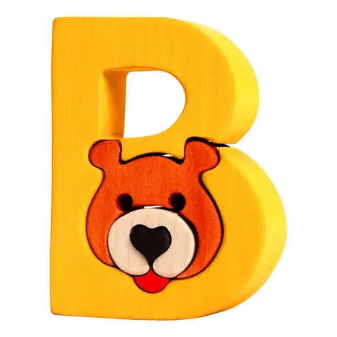 Fauna Alphabet Buchstabe B Bär / ab 3 Jahren
