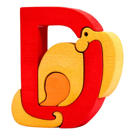 Fauna Alphabet Buchstabe D Dinosaurier / ab 3 Jahren